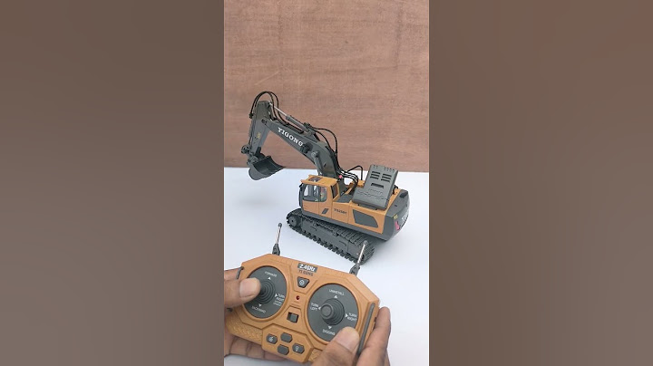 RC EXCAVATOR #shorts #crazythink