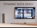 Dynamic data inserted into football match video.