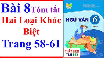 Ngữ Văn 6 Bài 8 | Hai Loại Khác Biệt | Trang 58 - 61 | Kết Nối Tri Thức | Tóm Tắt | Tập 2