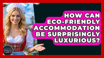How Can Eco-friendly Accommodation Be Surprisingly Luxurious? - Exploring The Benelux