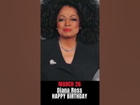 HAPPY BIRTHDAY Diana Ross - YouTube