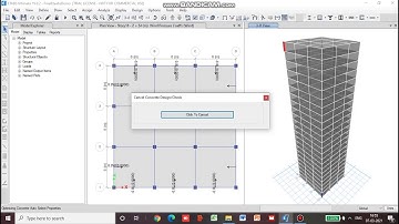 Wind Load Analysis and Design of Multi-Storey RCC Building in Etabs -  Part9