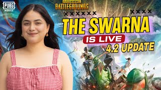 🔴 The Swarna Is Live | Pubg Mobile New Update 4.2 | Intense Fight