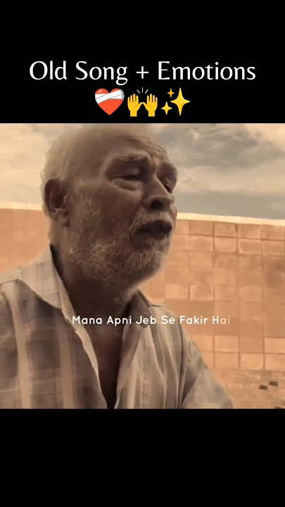 Old Man Sings kisi ki muskurahaton pe ho nisar Pure Emotions ❤️‍🩹🙌 #shorts #mukeshsuperhitsongs