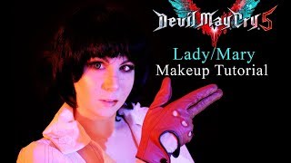 Lady from DEVIL MAY CRY Makeup Tutorial for Halloween & Cosplay