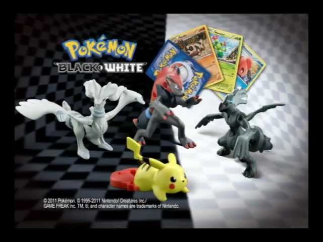 Coleção Pokémon Black And White do Mc Lanche Feliz