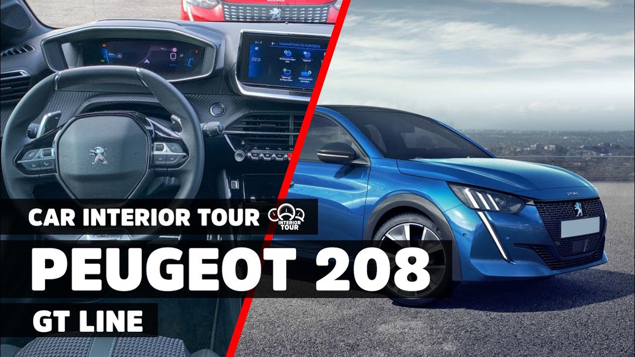 tobacco refresh witness Peugeot 208 GT Line - 2019 interior review - YouTube