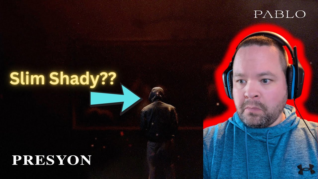 PABLO 'Presyon' Official Lyric Video Baby Eminem?  Reaction!