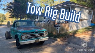 Turning my Field Find 1966 F350 that’s been sitting since 1988 into a Tow Rig :Build Part 1