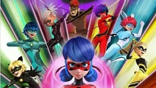 All Miraculous Ladybug heroes transformation until now. { Lost Sky song mix }. Including new heroes.