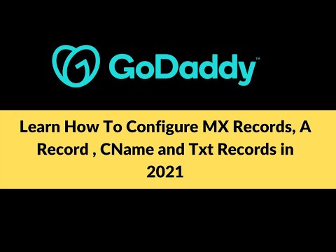 How to Setup MX Records in Godaddy DNS Manager 2021 | Add 