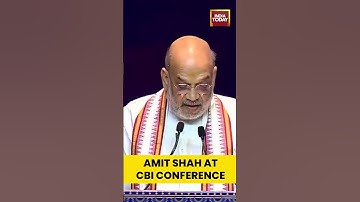 Amit Shah At CBI Conference | #shorts #CBI #amitshah #homeminister #cbiinvestigation #unionminister