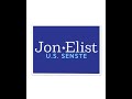 Jon elist for senate yard sign 2022