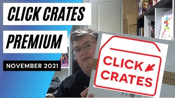 Click Crates Premium Unboxing November 2021