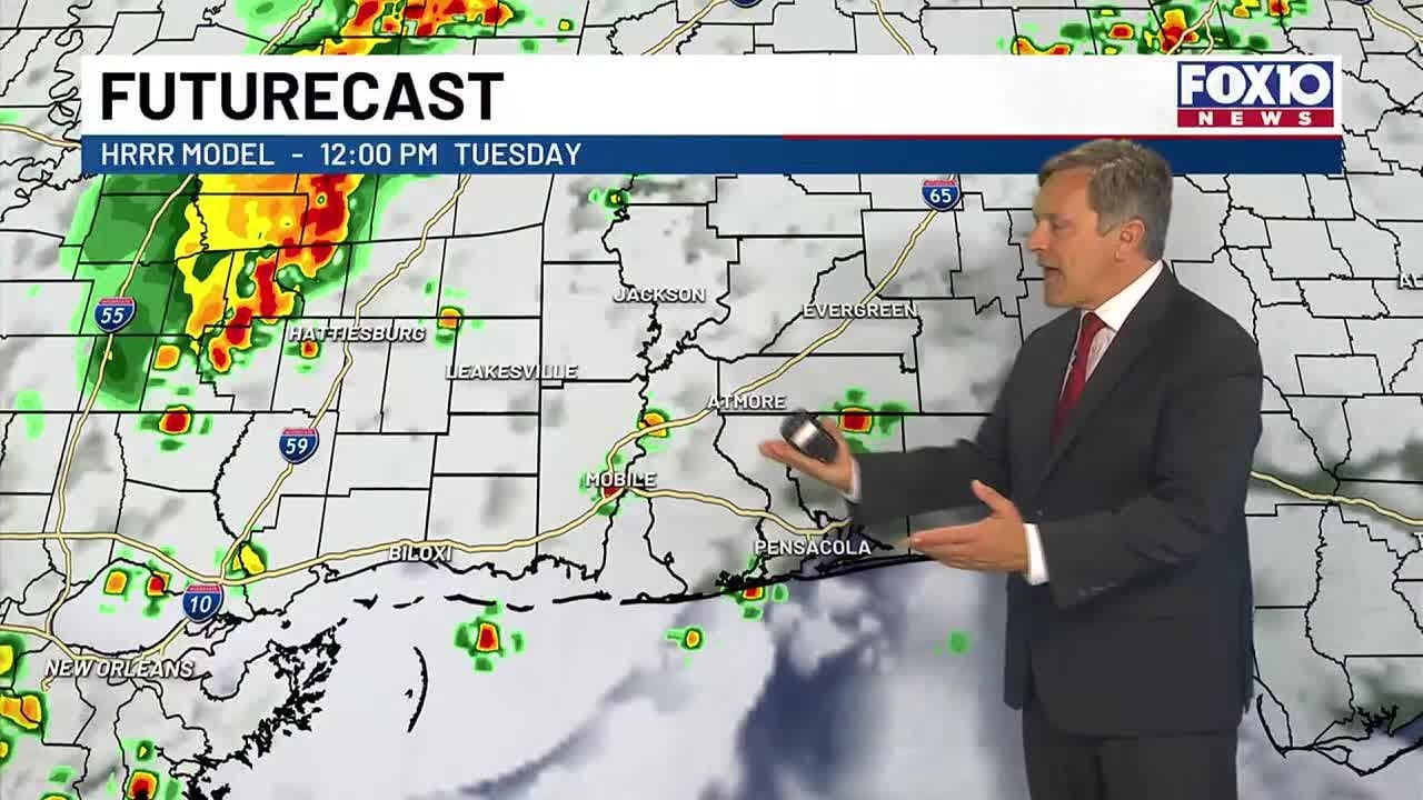 Strong storms possible tonight - YouTube