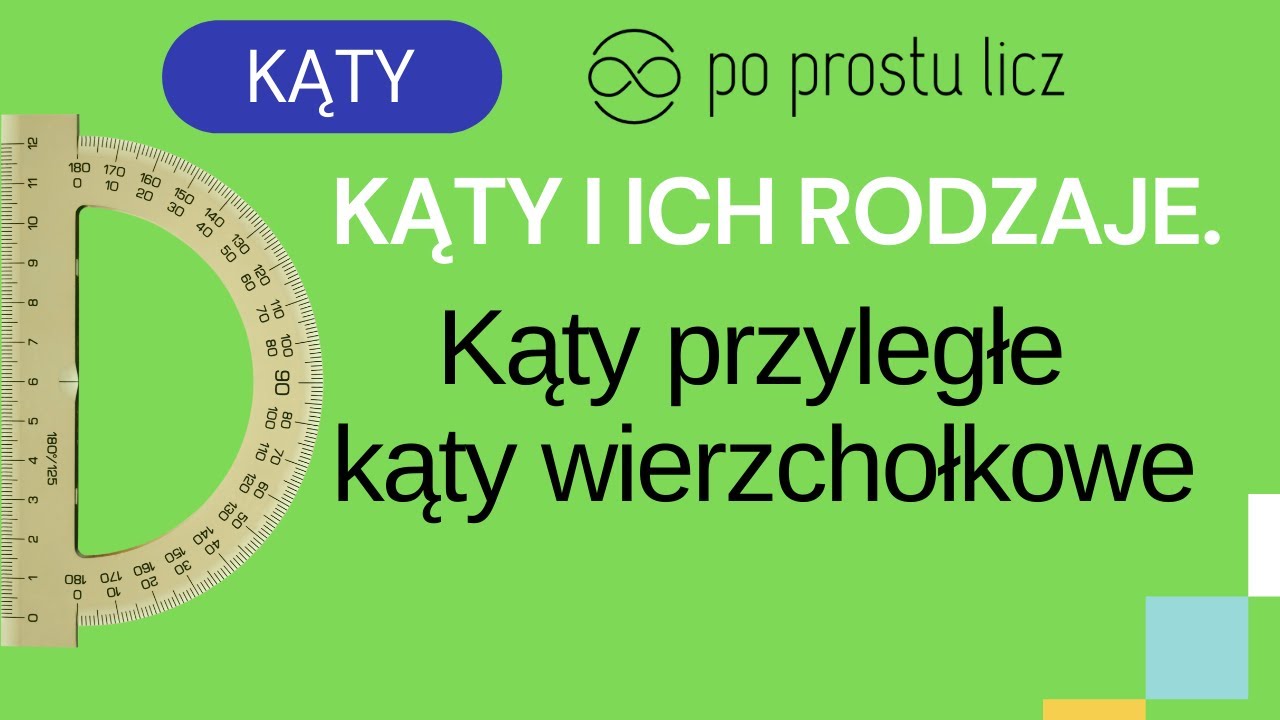 Katy Przylegle I Wierzcholkowe Klasa 5 Kąty przyległe i kąty wierzchołkowe, które to kąty? Jak z nimi sobie