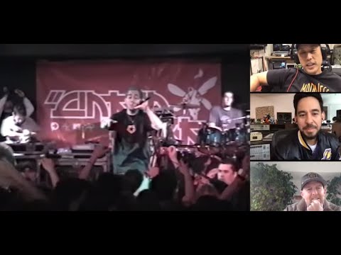 Linkin Park members post video of reactions to an old concert during livestream ..