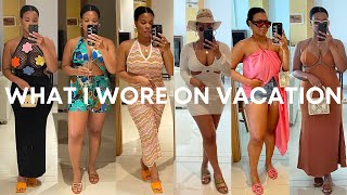 WHAT I WORE ON VACATION | Resort Capsule Wardrobe, Vacation Outfit Ideas/Lookbook + Tips!🌴