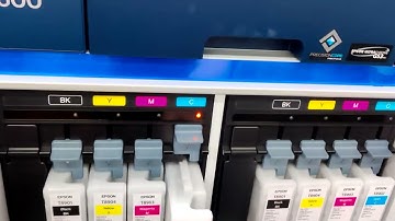 Large Format - Troubleshooting - How to Replace Epson SureColor S60600 Ink Cartridges