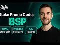 JUST RELEASED 💰 Stake US Bonus Code BSP $25 + 250K GC 2026