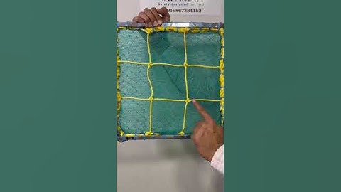 SALAMAH 3 layer Safety Net - Machine knotted Net, Fish Net and Monofilament Net