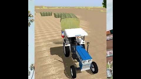 tractor games  || Indian tractor simulator part -12 || tractor wala game  || # shorts