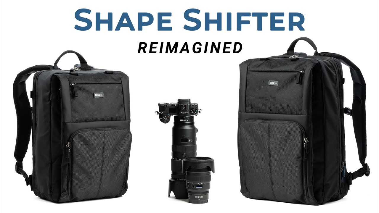 Think Tank Shape Shifter Camera Backpack - Reimagined! - YouTube