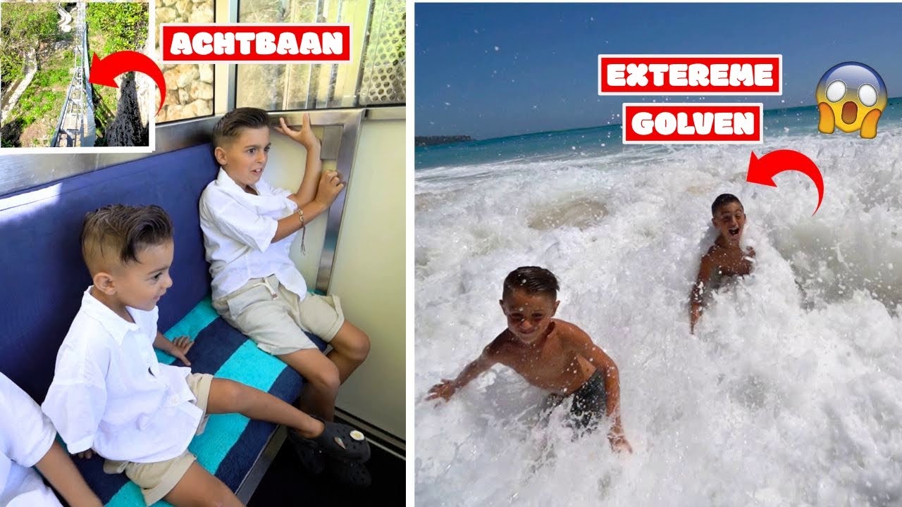 DEZE LIFT IS EXTREEM & KIDS MEEGESLEURD IN DE ZEE 😱| #821