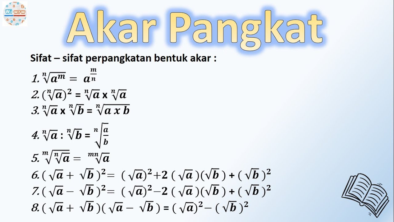 BILANGAN BERPANGKAT - OPERASI AKAR PANGKAT - KURIKULUM  REVISI -  MATEMATIKA KELAS