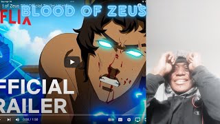 Blood of Zeus S2 | Official Trailer | Netflix REACTION!!!