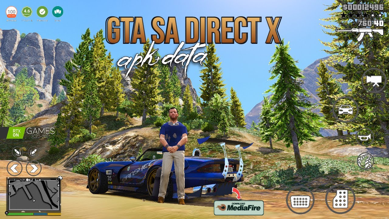 GTA SAN ANDROID DIRECTX 3.0 GRAPHICS MOD PACK APK+DATA FILES FOR ALL
