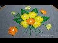 Yellow Flowers Embroidery Design,Hand Embroidery,Embroidery,Secrets of Embroidery-46, #StayHome