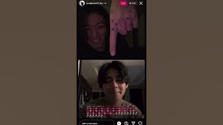 [FULL LIVE] JUNGKOOK AND TAEHYUNG LIVE TOGETHER ON INSTAGRAM || BTS LIVE 2023