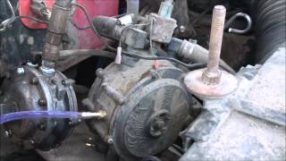 Fixing an automotive propane system