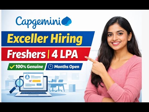 Capgemini Software Engineer Exceller Hiring | Freshers | PAN India | 4 ...