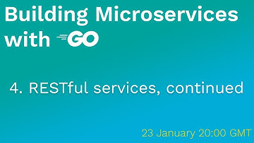 Building Microservices with Go: 4. More RESTful services