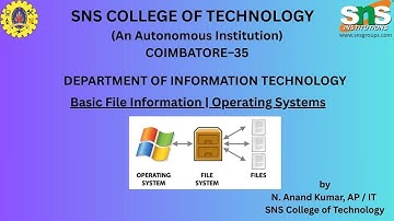 Basic File Information | Operating Systems | SNS Institutions