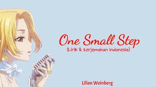Video thumbnail of "Lillian Weinberg - One Small Step | Lirik Terjemahan Indonesia"