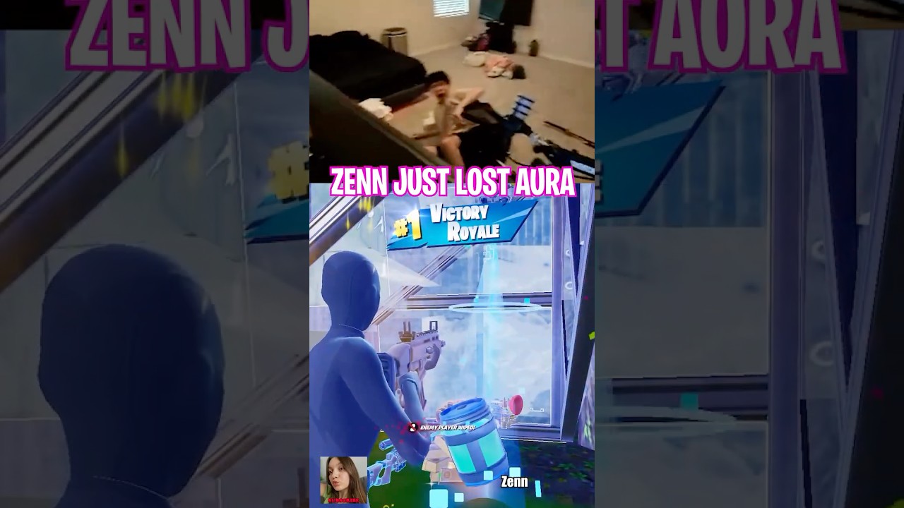 Zenn Lost Aura with This Move 💀 #fortnite