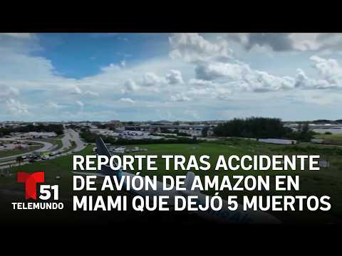 Report released after Amazon plane crash in Miami