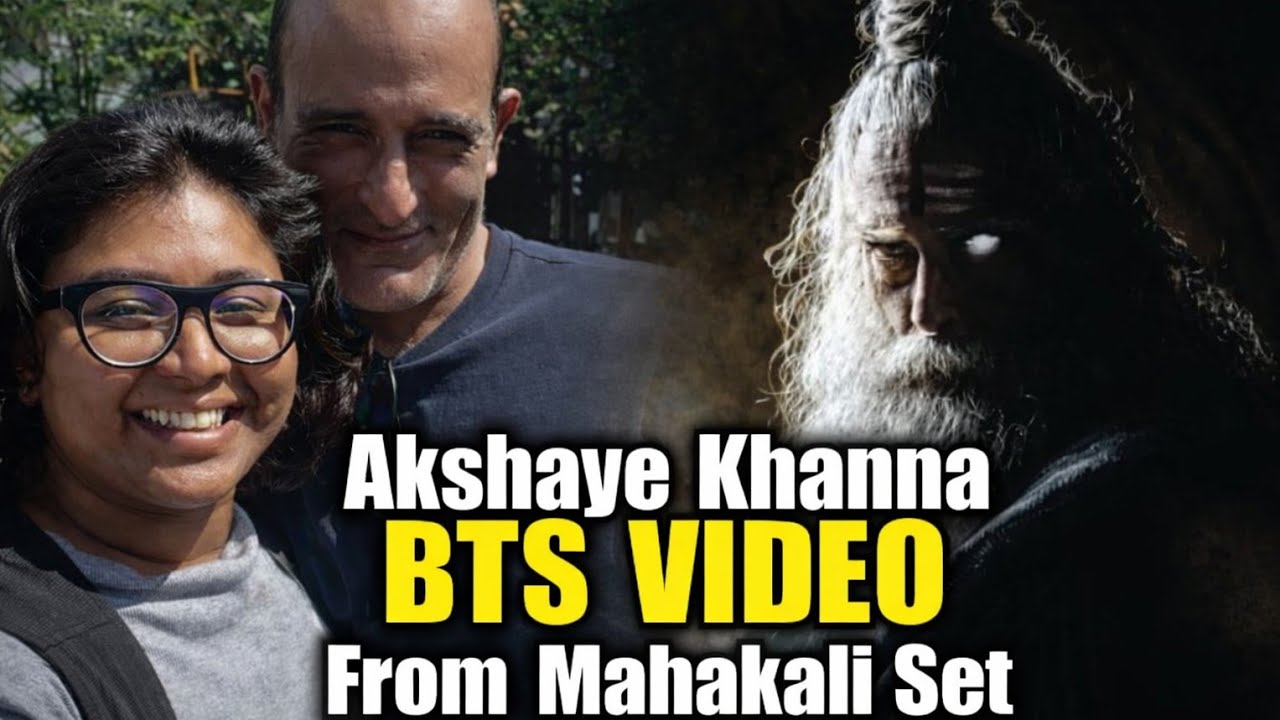 Akshaye Khanna Next Movie BTS Video | Mahakali Set Behind The Scenes 