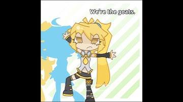 triple baka and ksi go!!//#tweening #vocaloid #miku #teto #triplebaka #animation #ksi