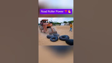 Road roller power video #subscribe viral #song short #viralvideo #viralsong #like #love #automobile