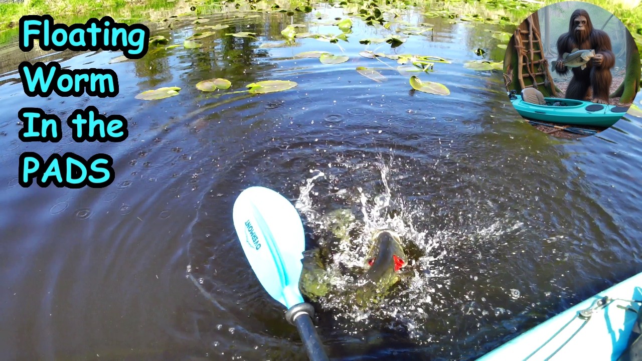 Spring bass fishing in from a tiny kayak! Washington state BASS!