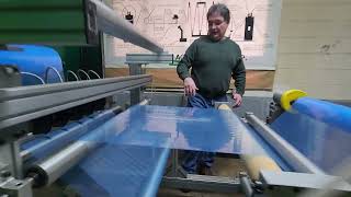 Adjustable Bowed Roller with Film Wrinkles