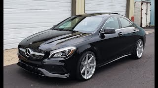 2019 Mercedes Benz CLA 250 on 19" Rohana Wheels