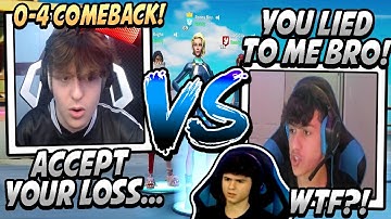 Clix COMES BACK From An 0-4 Lead & It Ends In HUGE FIGHT With BEST FRIEND! Bugha LOSES Respect!