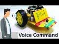 How to make voice command control UGV robot