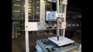 3 axis mini CNC machine pen plotter from old CD DVD drives with GRBL shield
