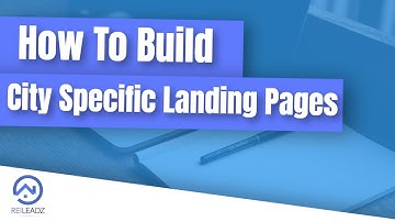 How To Create City Specific Landing Pages V2 - REI Leadz
